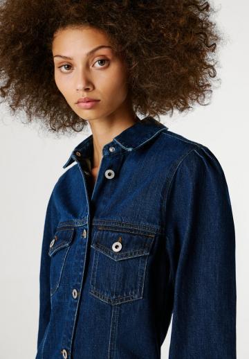 Джинсовое платье