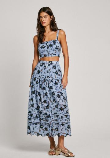 Топ на бретельках