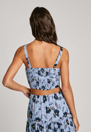 Топ на бретельках