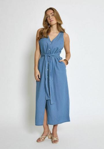 Джинсовое платье