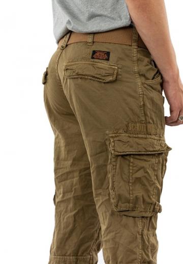Брюки с накладными карманами
