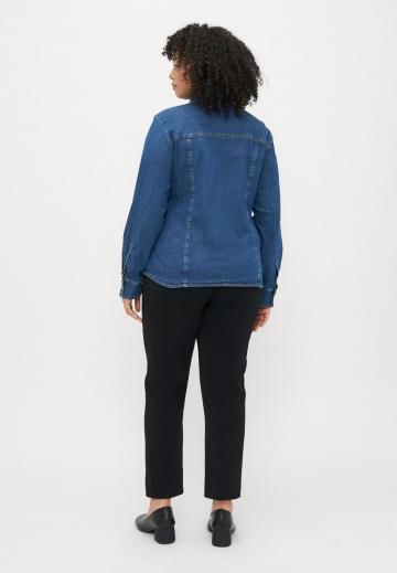 Джинсовая блузка