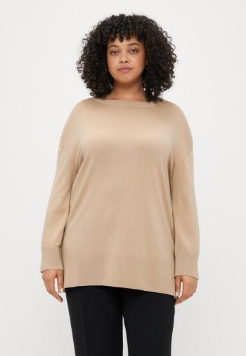 Длинный пуловер