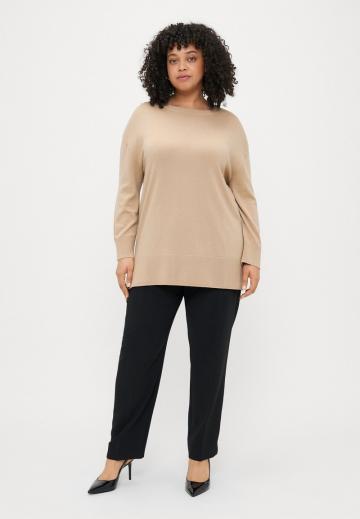 Длинный пуловер