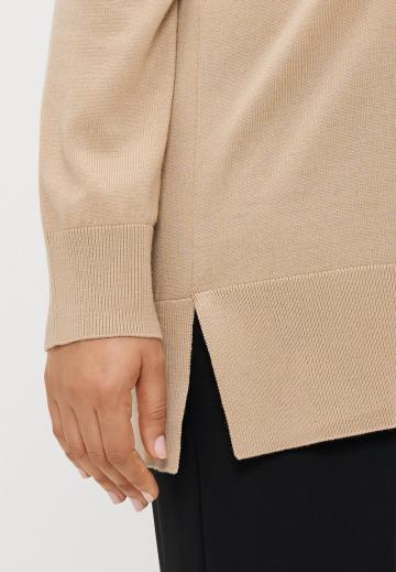 Длинный пуловер