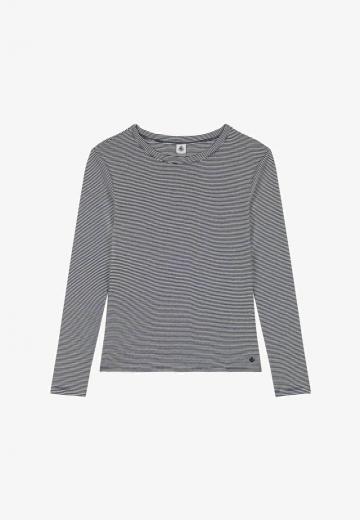 Пуловер в полоску