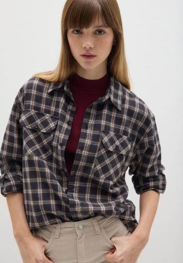 Фланелевая рубашка