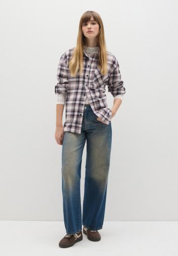 Фланелевая рубашка