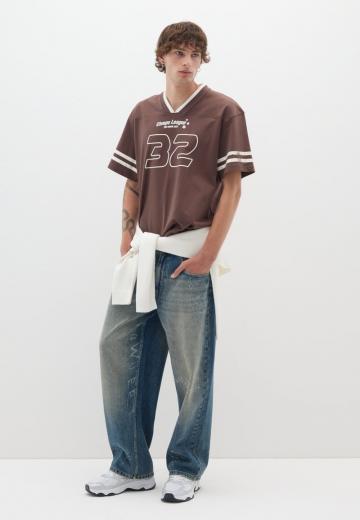 Прямые джинсы