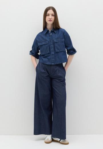 Джинсовая блузка