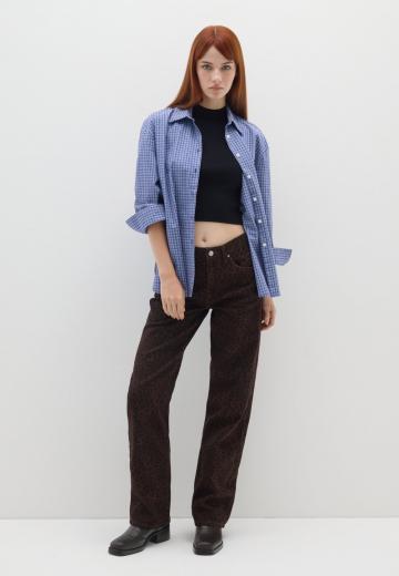 Прямые джинсы