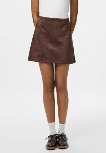 Кожаная юбка