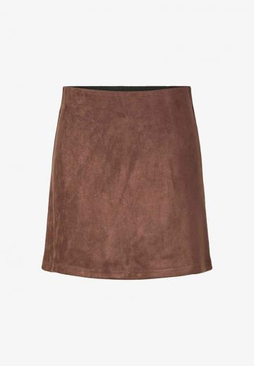 Кожаная юбка