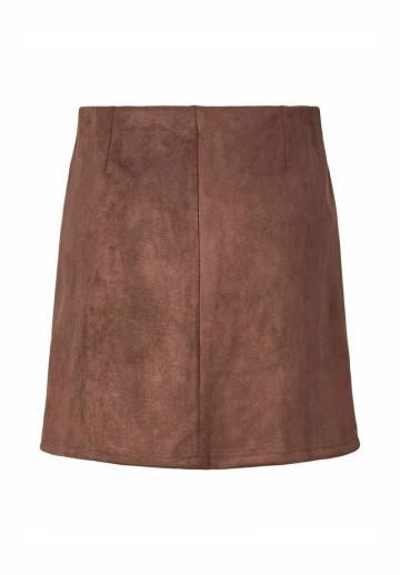 Кожаная юбка