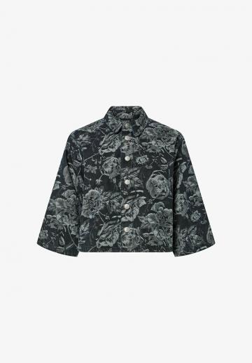 Джинсовая блузка