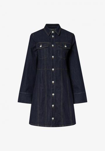 Джинсовое платье