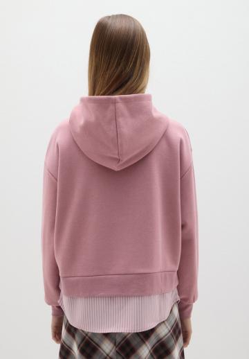 Пуловер с капюшоном