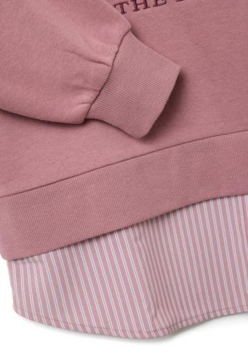 Пуловер с капюшоном