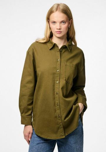 Джинсовая блузка