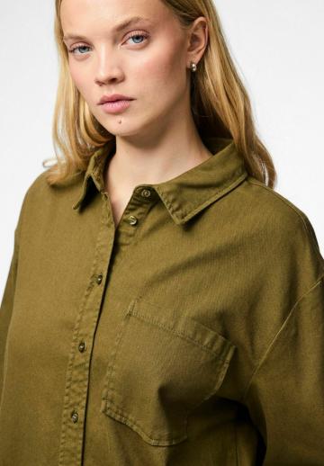 Джинсовая блузка