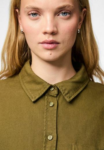 Джинсовая блузка