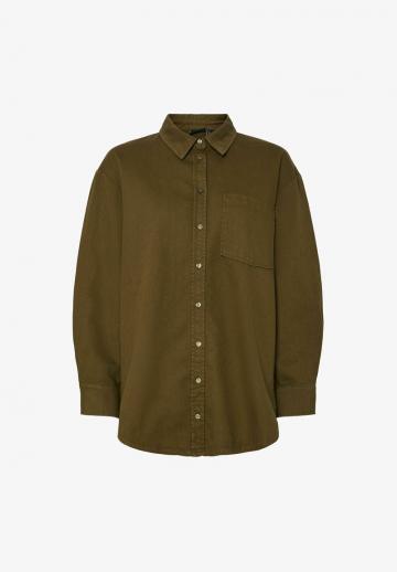 Джинсовая блузка