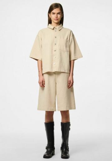 Джинсовая блузка