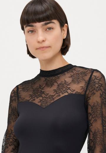 Кружевное боди