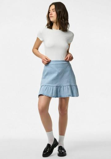 Юбка с воланами