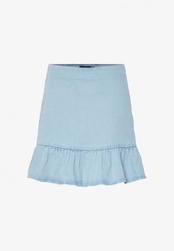 Юбка с воланами