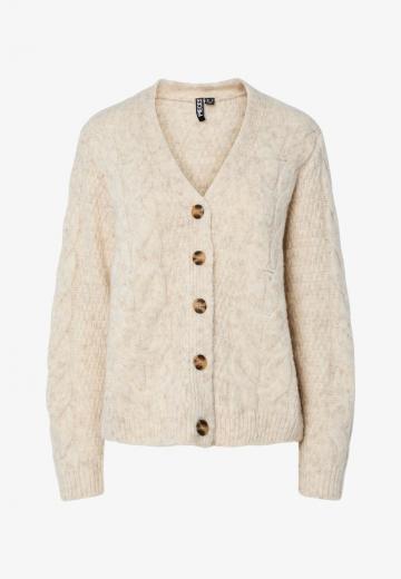 Жаккардовая вязаная кофта