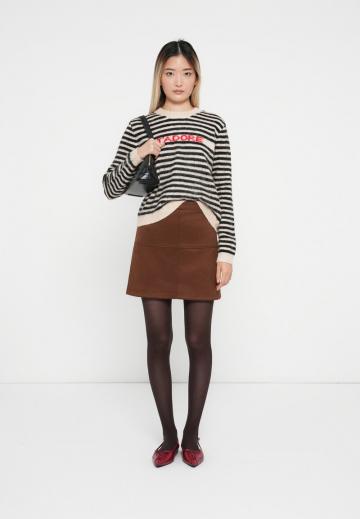 Кожаная юбка