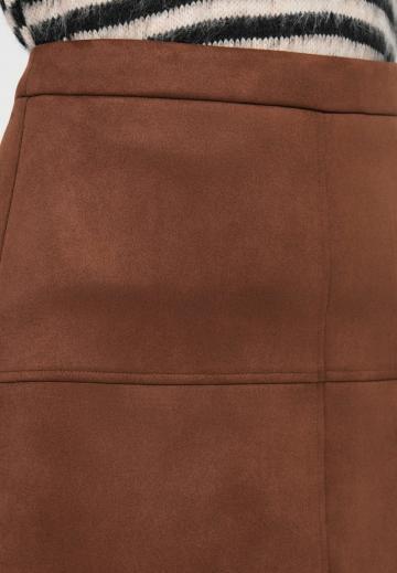 Кожаная юбка