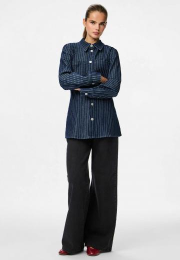 Джинсовая блузка