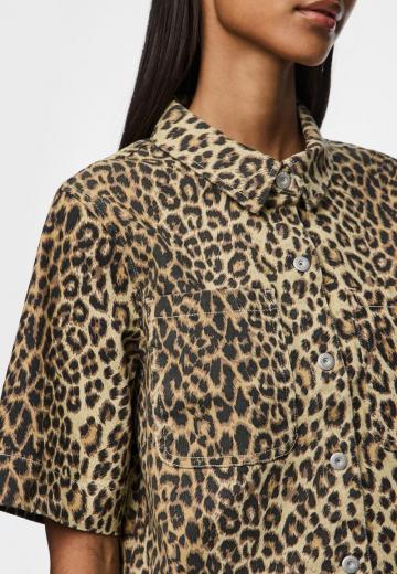 Джинсовая блузка