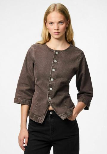 Джинсовая блузка