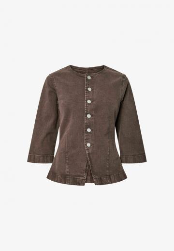 Джинсовая блузка