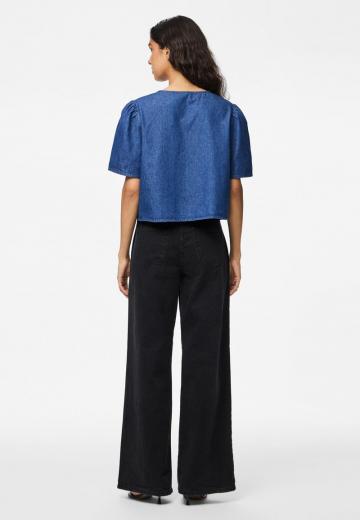 Джинсовая блузка