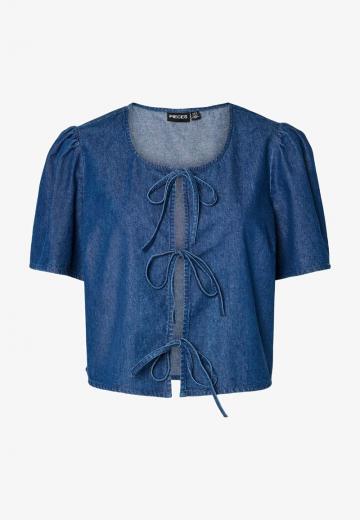 Джинсовая блузка