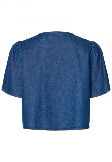 Джинсовая блузка