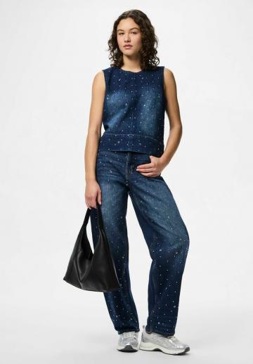 Джинсовая жилетка