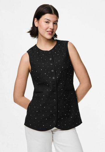 Джинсовая жилетка