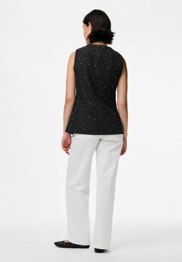 Джинсовая жилетка