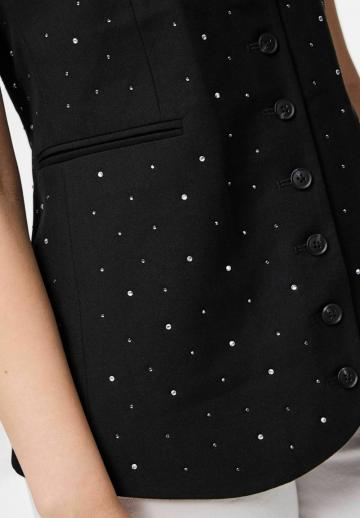 Джинсовая жилетка