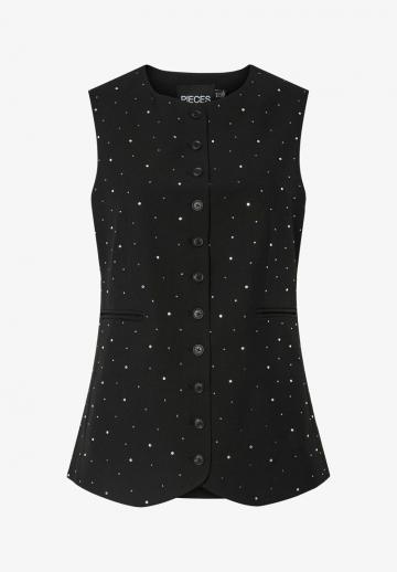 Джинсовая жилетка