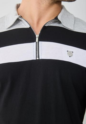 Поло с длинным рукавом