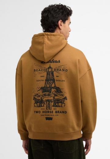 Пуловер с капюшоном