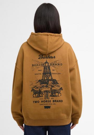 Пуловер с капюшоном