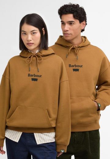 Пуловер с капюшоном