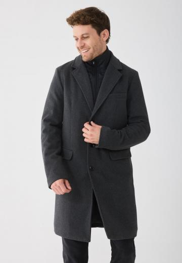Шерстяное пальто